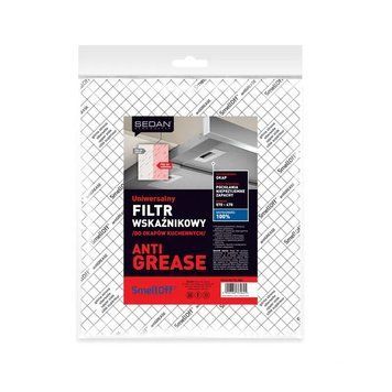 Жиропоглинаючий фільтр для кухонних витяжок SEDAN SMELLOFF ANTIGREASE SMLOF ANT фото