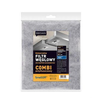 Вугільний жиропоглинаючий фільтр для кухонних витяжок SEDAN SMELLOFF COMBI SMLOF CMB фото